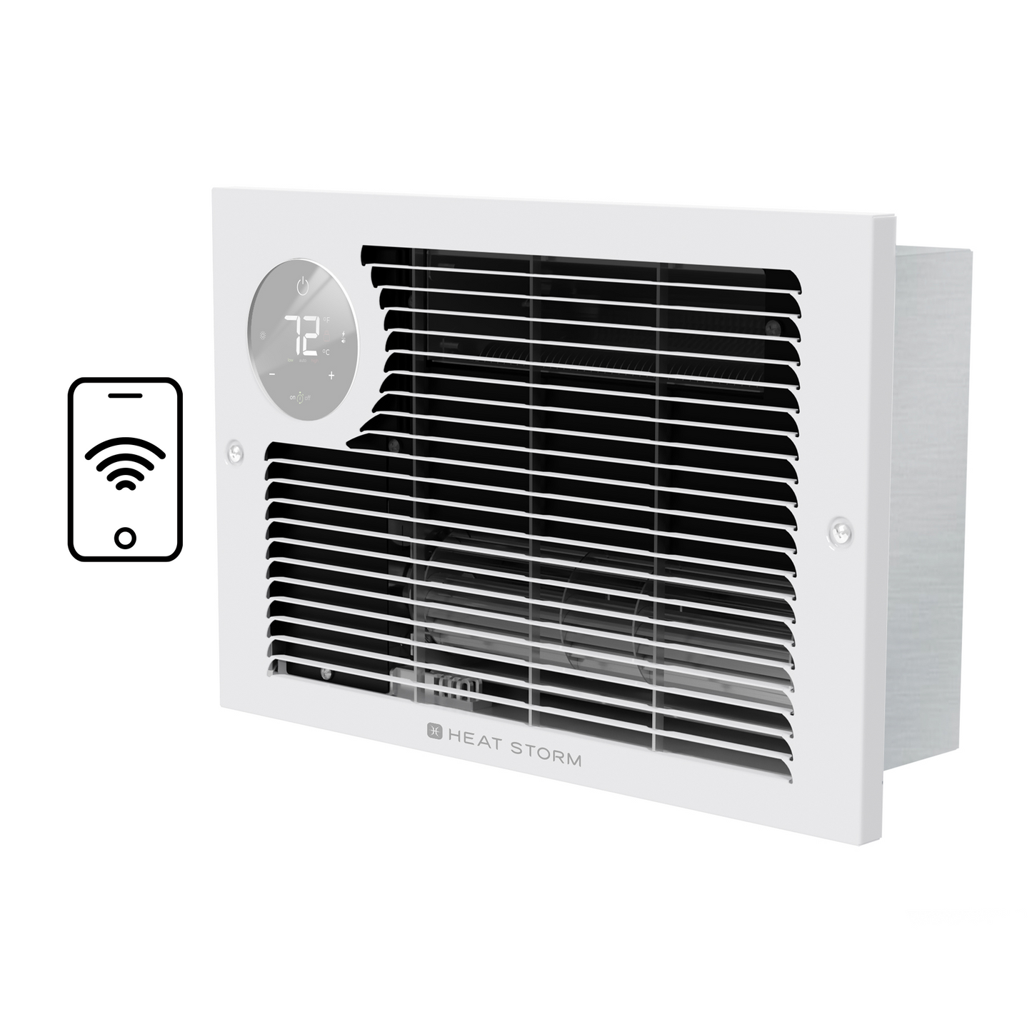 In-Wall Electric Heater with Wi-Fi