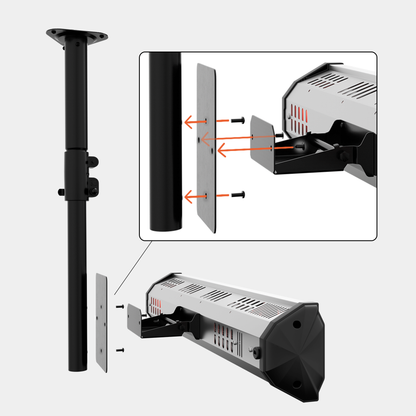 Tradesman Ceiling Mount Combo 1500 Watt Heater