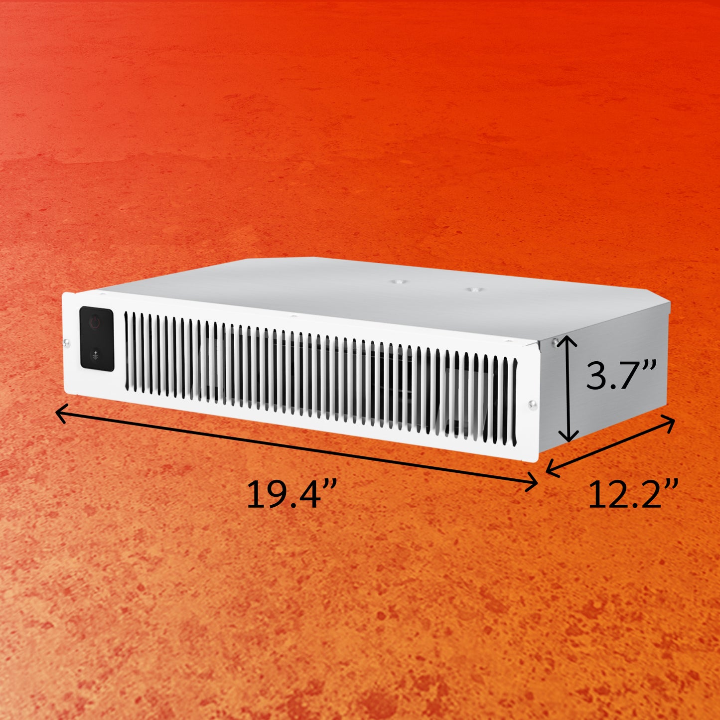 Kick Space 1500 Watt Electric Heater with Wi-Fi