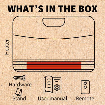 infrared heater remote and accessories | heat storm phoenix portable heater
