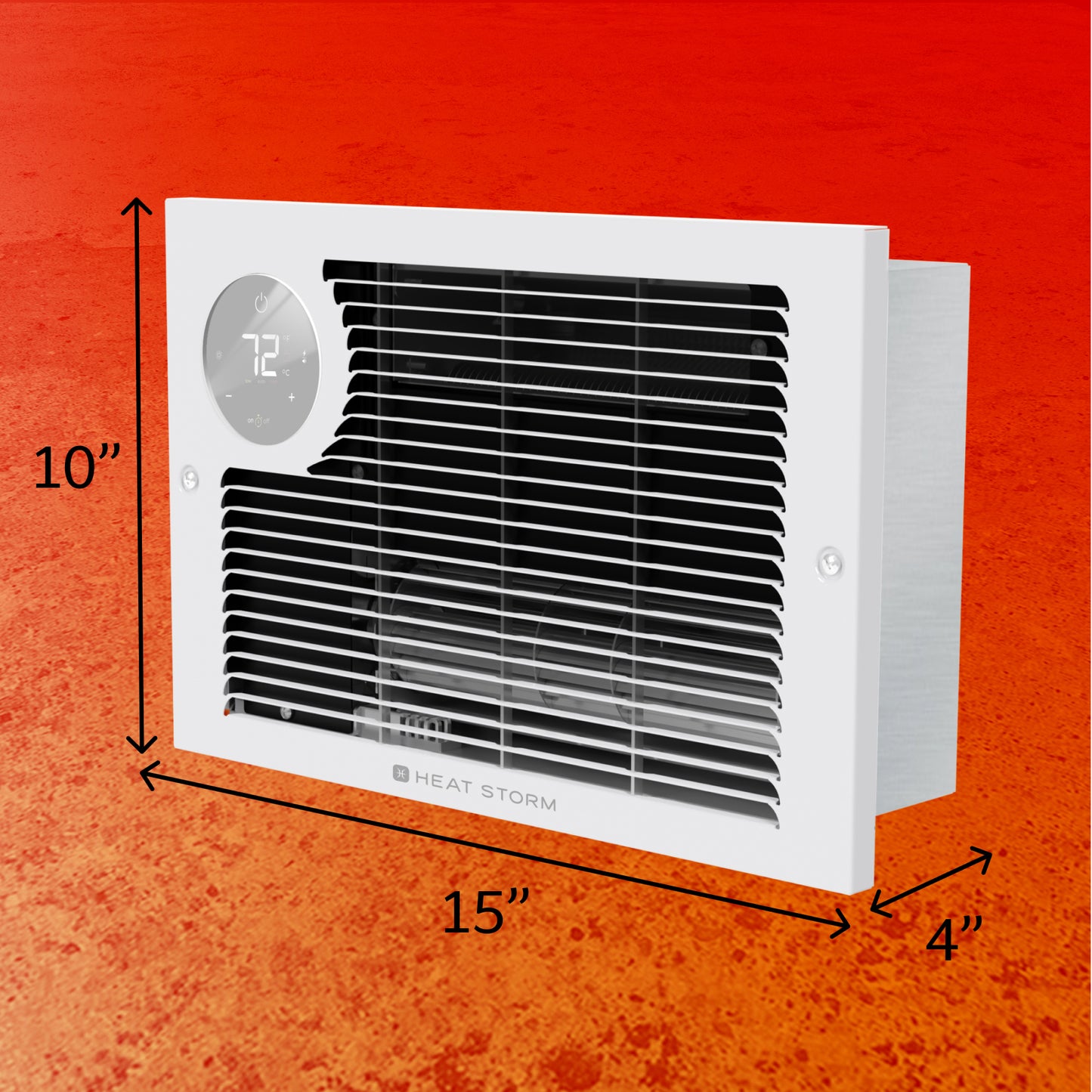 In-Wall Electric Heater with Wi-Fi